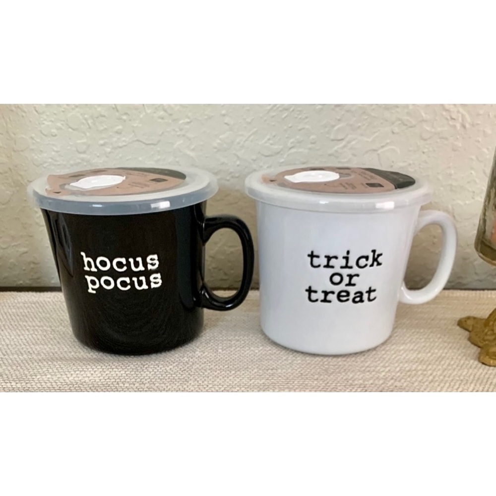 Hocus Pocus & Trick or Treat Soup Mugs